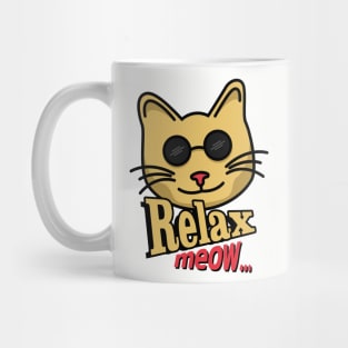 Cute Cat Relaxed Mug